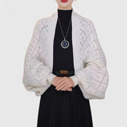 Harriet Dunmore | Chunky Knit Cardigan With Wrap Front