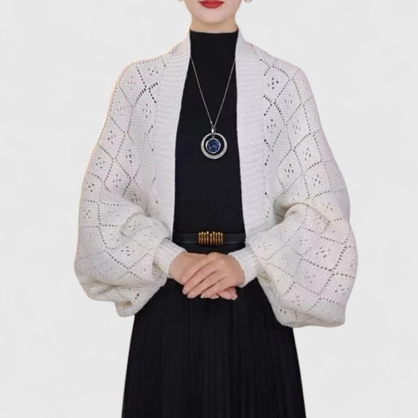 Harriet Dunmore | Chunky Knit Cardigan With Wrap Front
