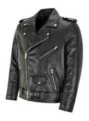 Thomas Baxter | Blouson de motard en cuir