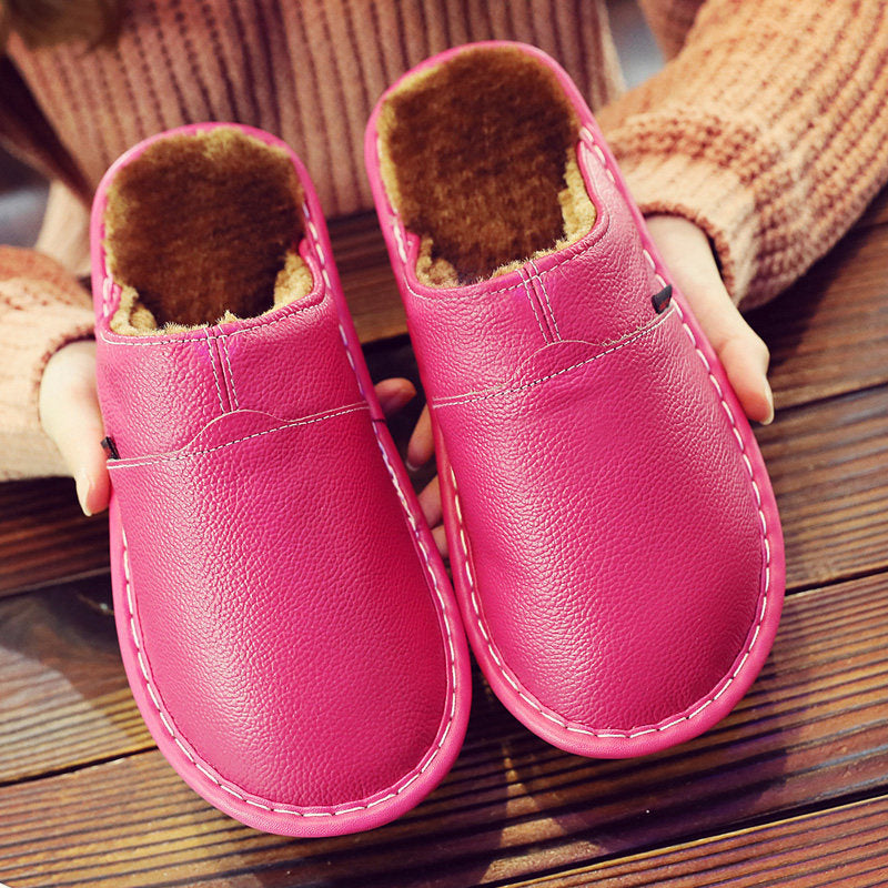 Victoria Lewis | Leather Thermal Slippers