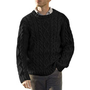 Frederick Hawkins | Cable Knit Crew Neck Jumper
