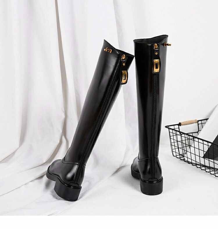 Diana Roberts | Bottes montantes en cuir
