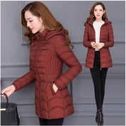 Emma Thomas | Manteau doudoune matelassé à capuche