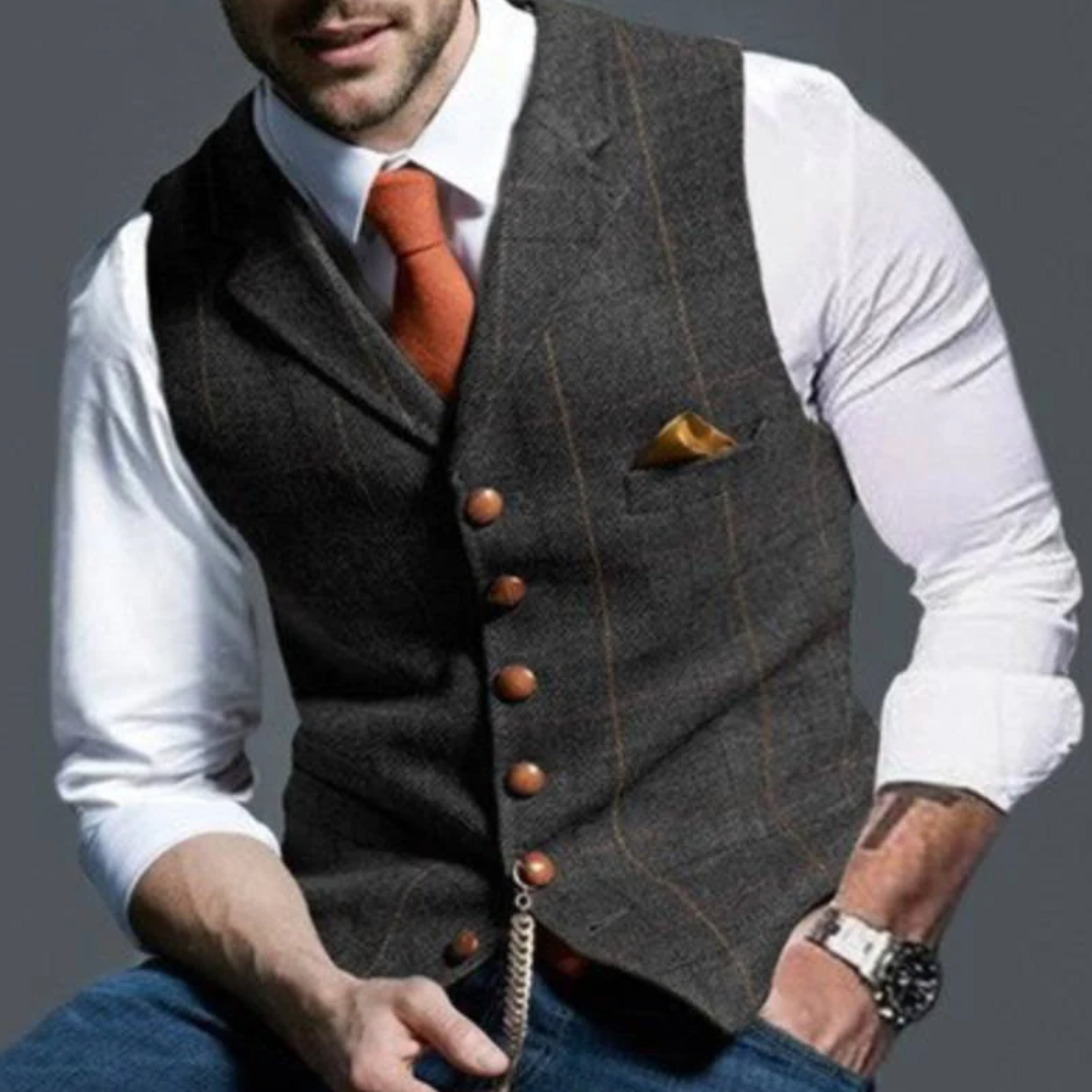 Oliver Beaumont | Heritage Tailored Waistcoat