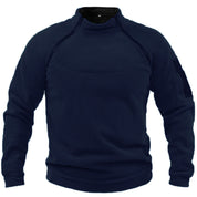 Lucas Pemberley | Stand Collar Fleece Pullover Sweater