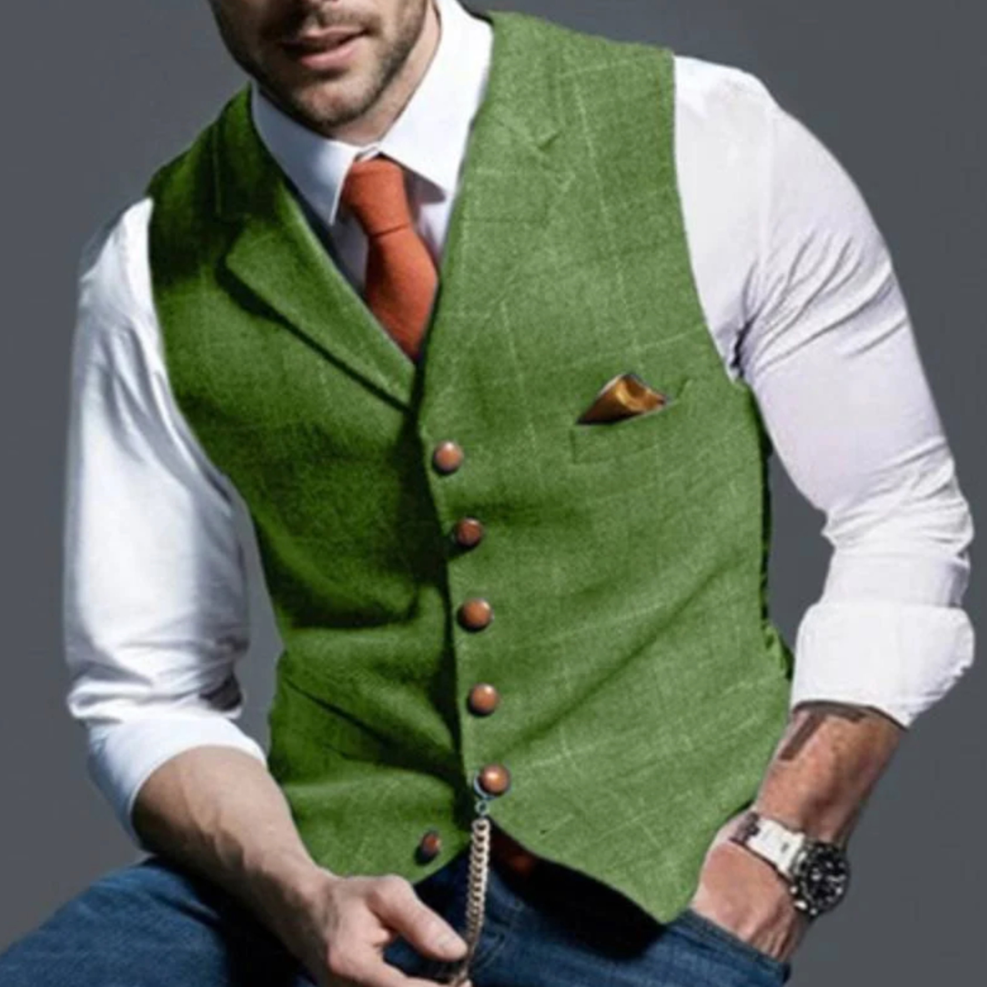 Oliver Beaumont | Heritage Tailored Waistcoat