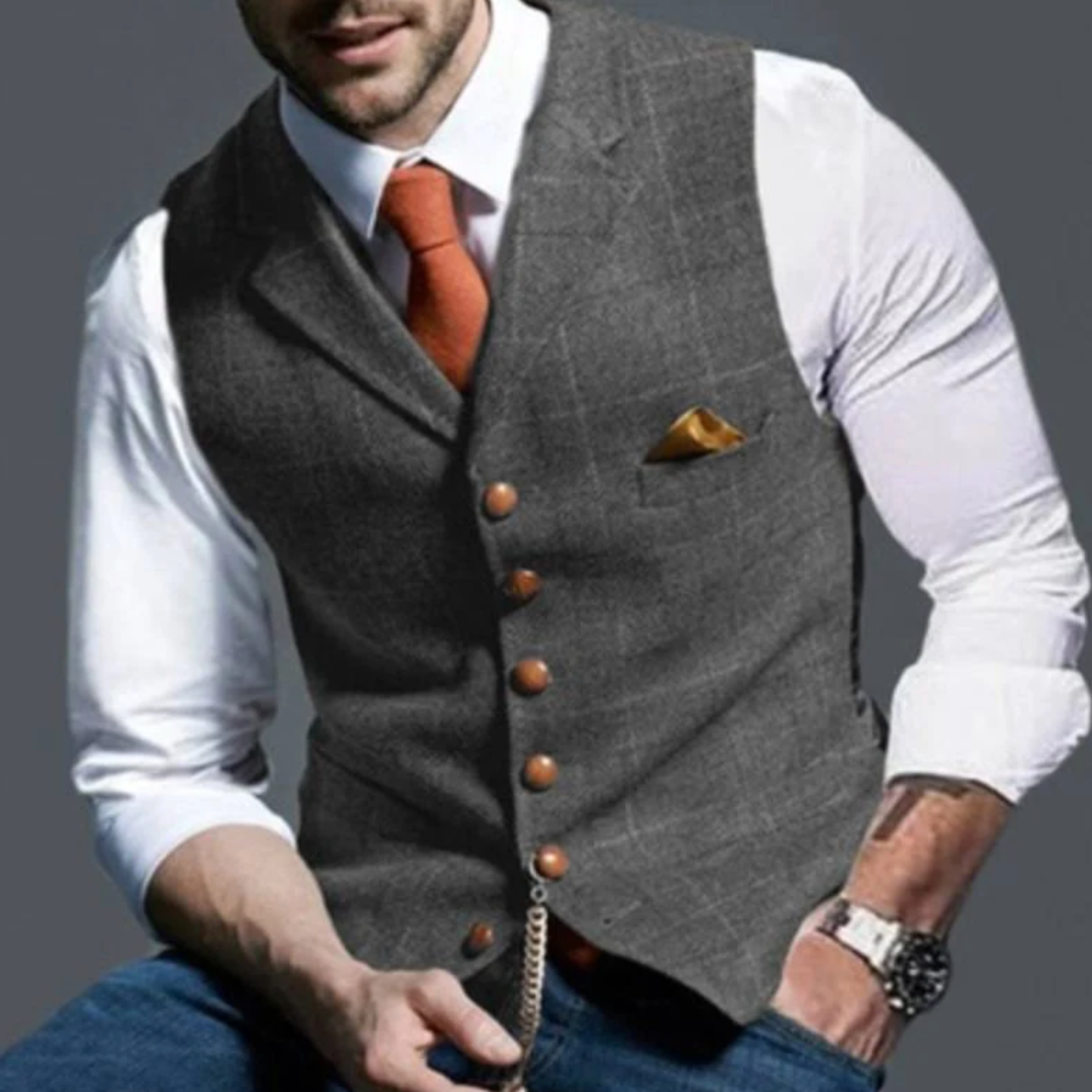 Oliver Beaumont | Heritage Tailored Waistcoat