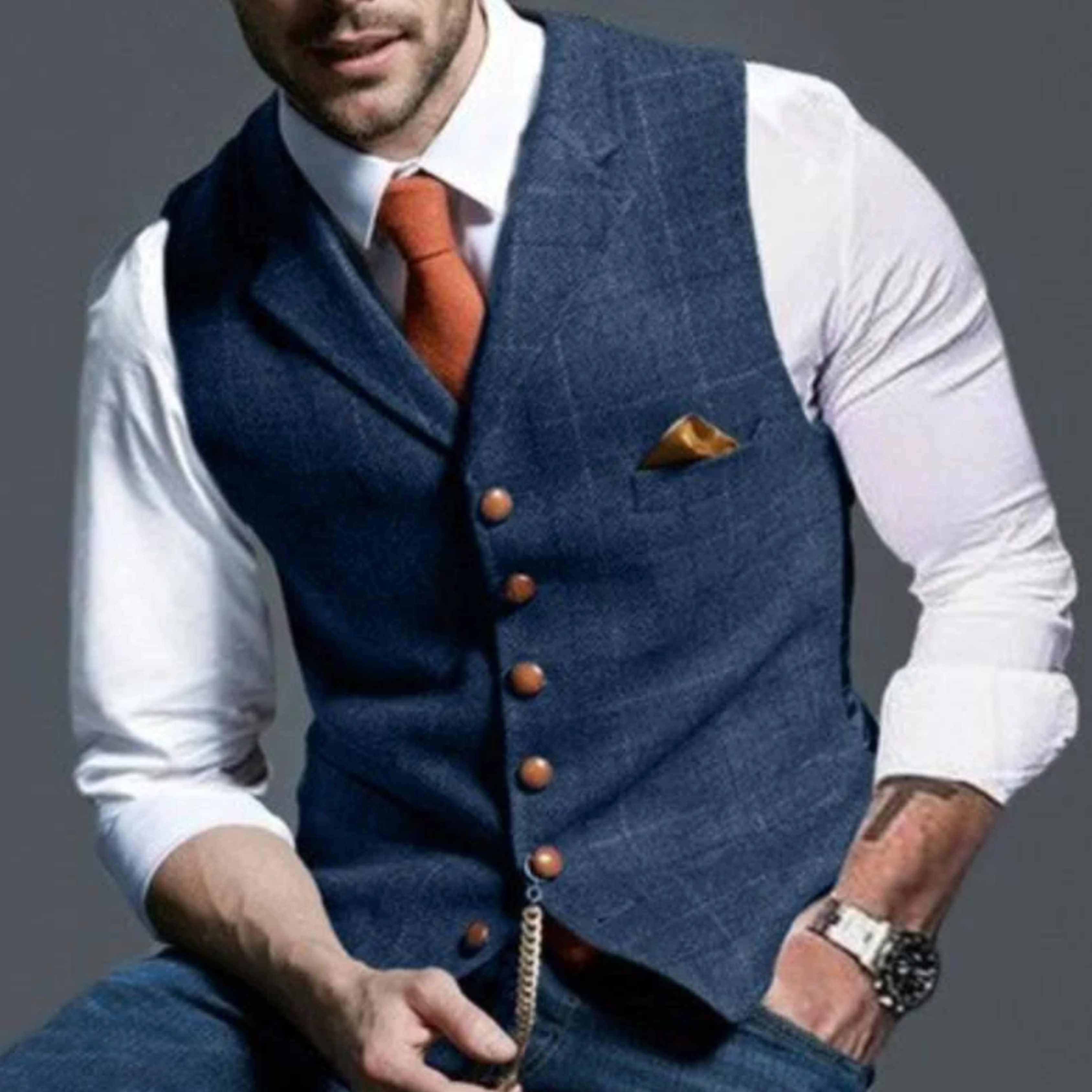 Oliver Beaumont | Heritage Tailored Waistcoat