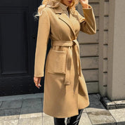 Orla Kennedy | Belted Wool Wrap Coat