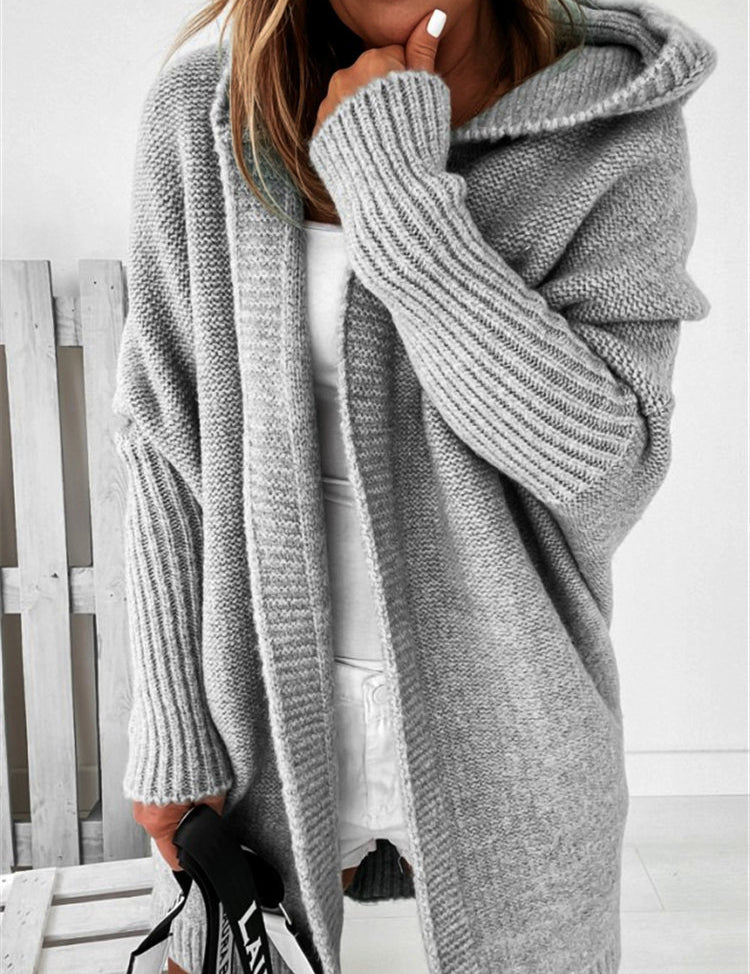 Cecilia Ramsay | Oversized Hooded Knit Cardigan