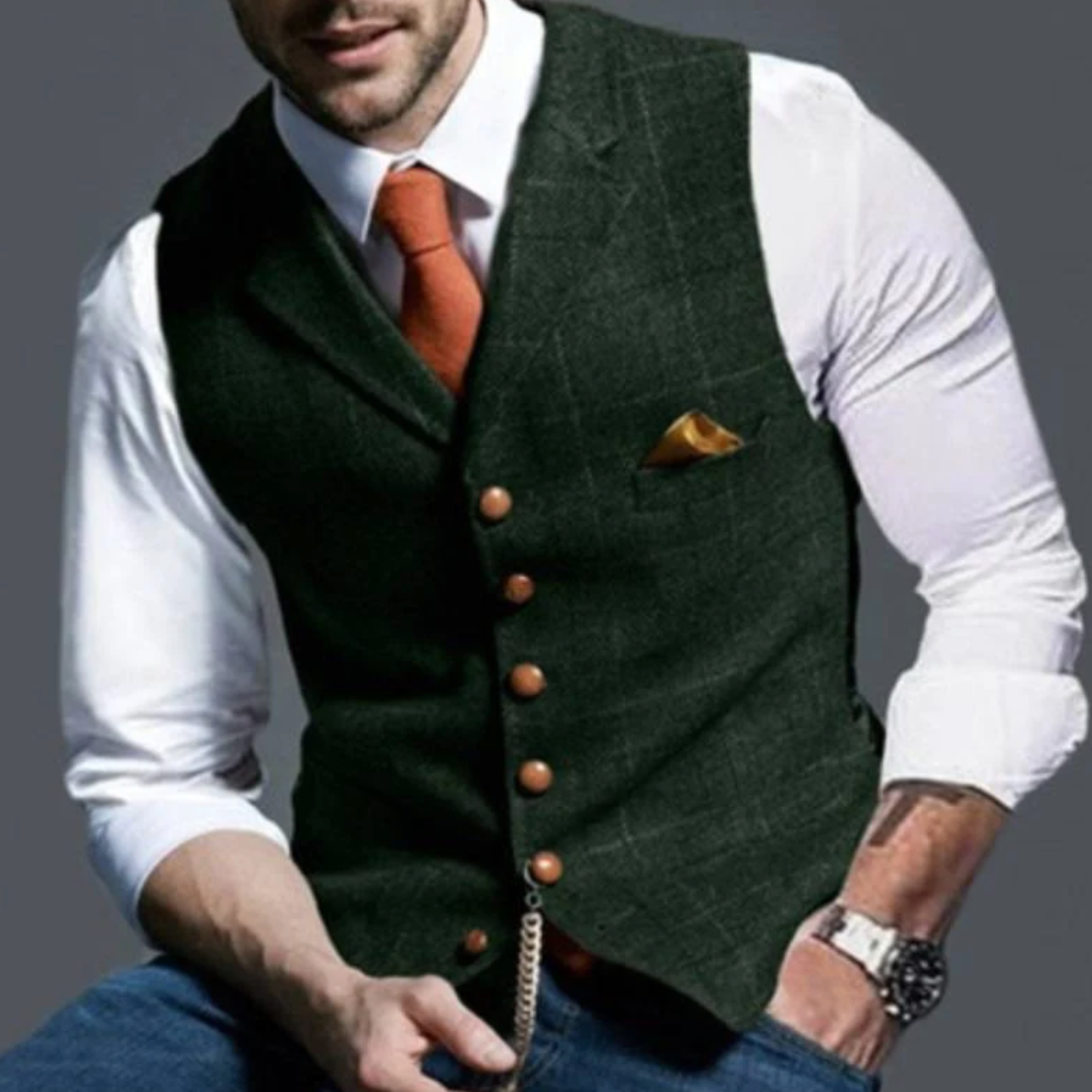 Oliver Beaumont | Heritage Tailored Waistcoat