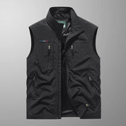 William Scott | Men's Multi-Pocket Outdoor Vest with Stand Collar