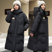Millicent Hall | Manteau matelassé à capuche amovible
