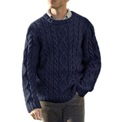 Frederick Hawkins | Cable Knit Crew Neck Jumper