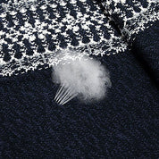 Edward Cooper | Snowflake Knitted Zip Cardigan