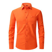 Sebastian Laurent | Chemise habillée classique pour homme | Essentiel Blanc ajusté