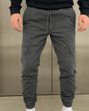 Edward Whitby | Bawełniane spodnie cargo typu jogger