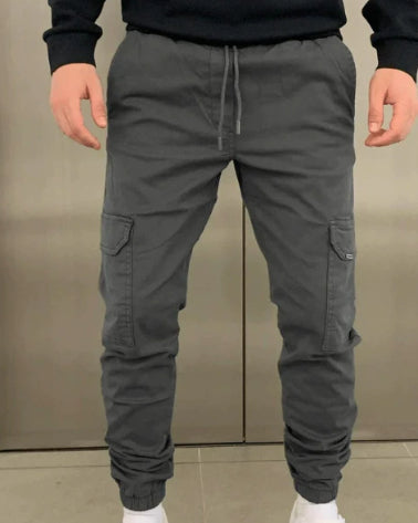 Edward Whitby | Bawełniane spodnie cargo typu jogger