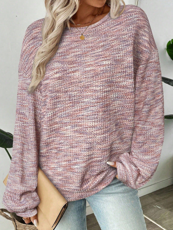 Grace Wilson | Round Neck Loose Knit Sweater
