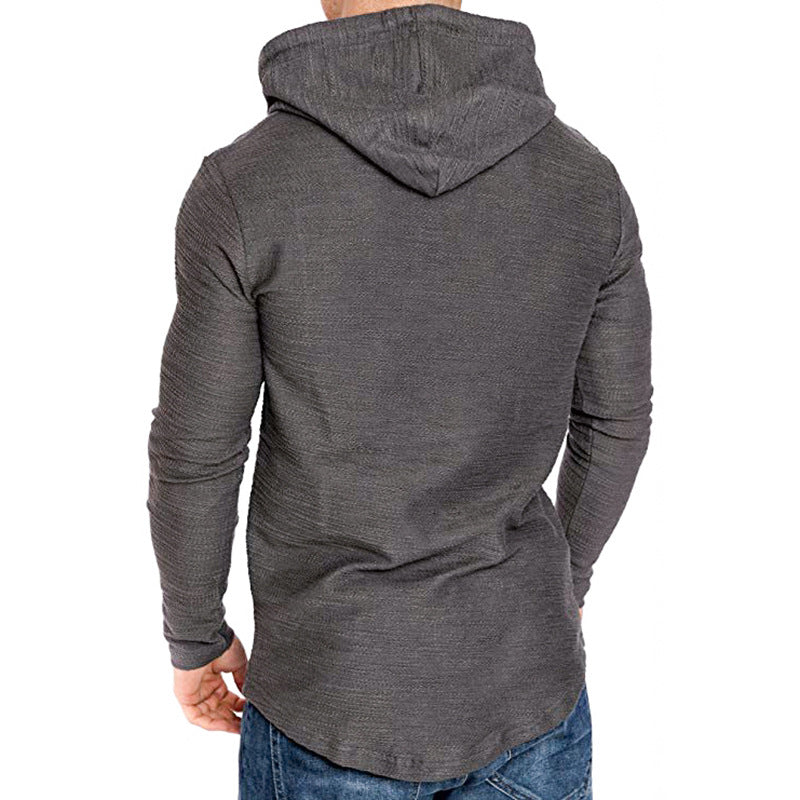 Reuben Ashcombe | Cotton Blend Hoodie With Drawstring Hood