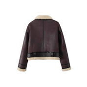 Verity Clarke | Shearling Aviator Jacket