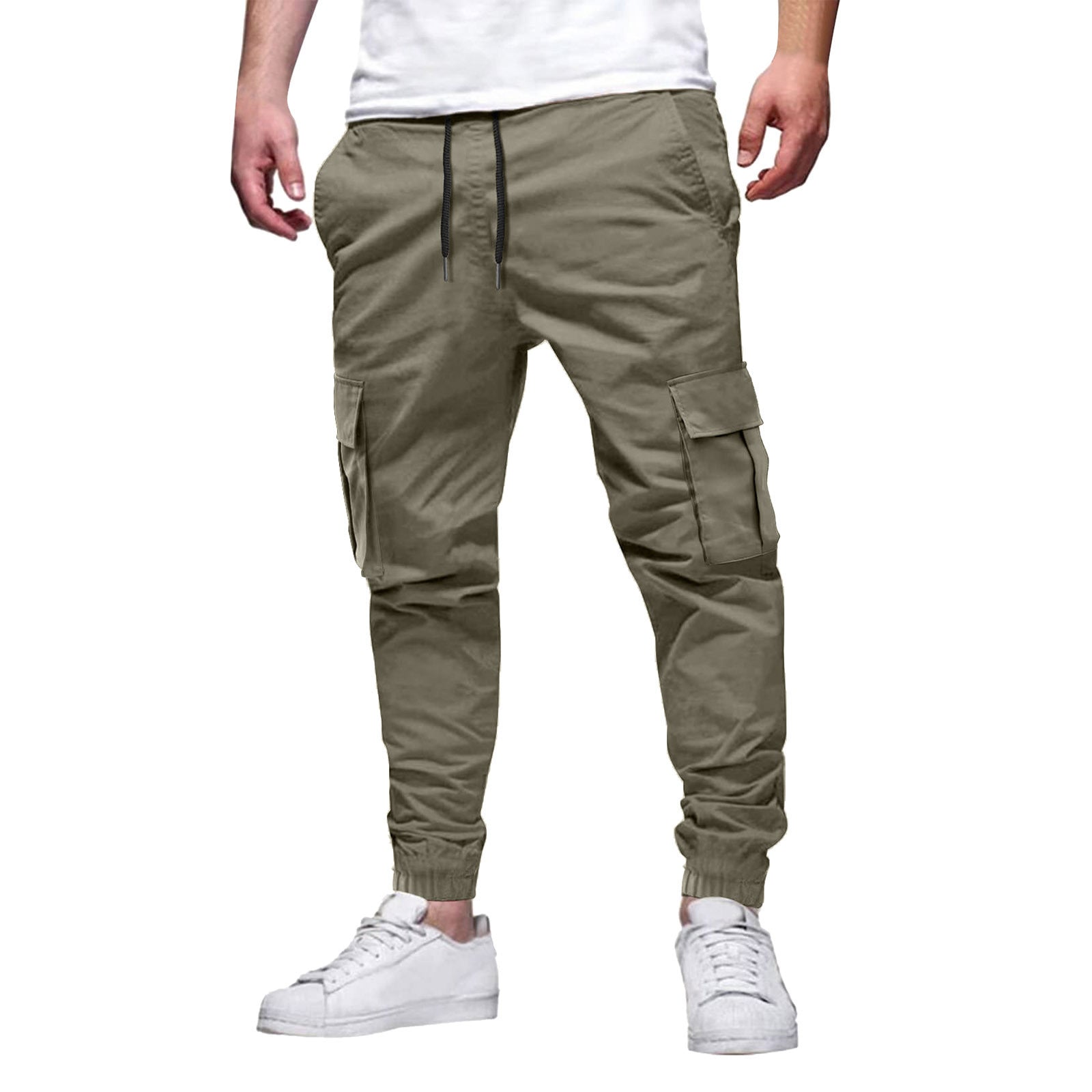 Edward Whitby | Bawełniane spodnie cargo typu jogger