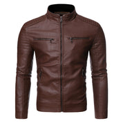 Owen Featherstone | Leather Biker Jacket