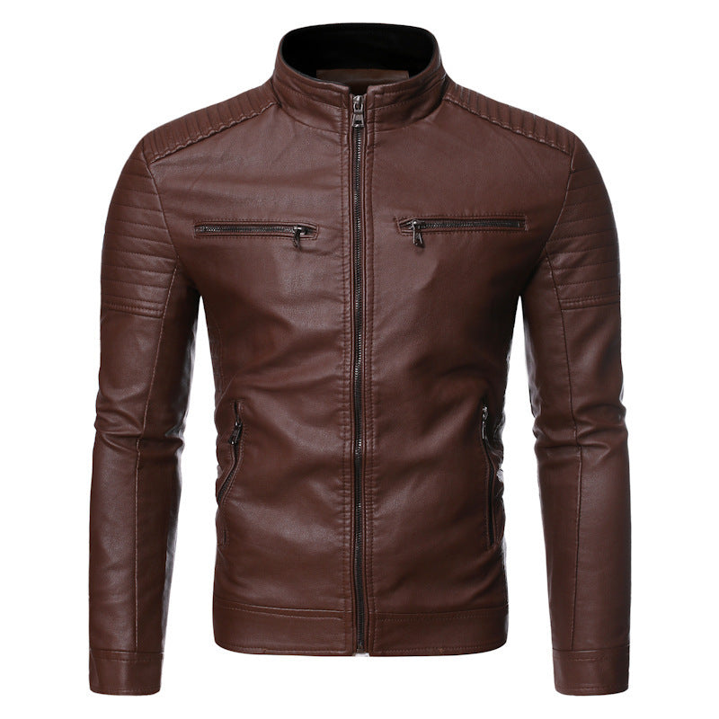 Owen Featherstone | Leather Biker Jacket