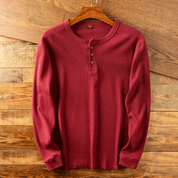 Henry Fletcher | Soft Henley Neck Shirt