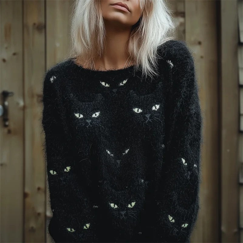 Ghoulish Grin | Pumpkin Halloween Sweater For Men