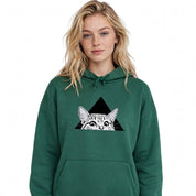Florence Sedgwick | Cat Print Oversized Hoodie