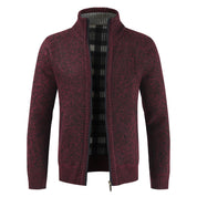 Clive Bannister | Fleece-Lined Zip Sweater With Stand Collar