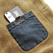 James Walker | Veste en jean doublée sherpa