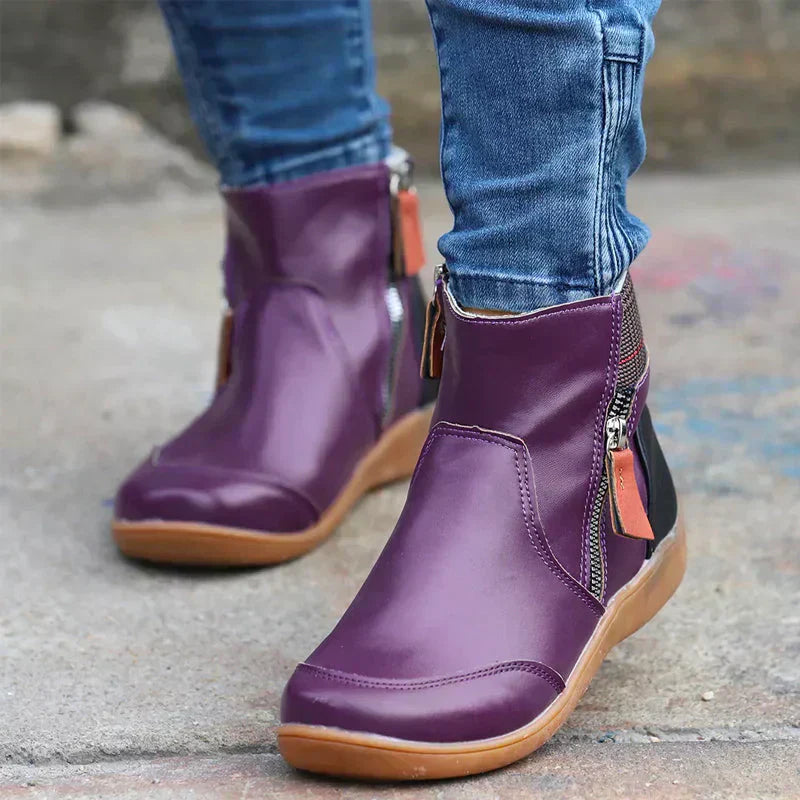 Charlotte Beaumont | Cozy Comfort Ankle Boots