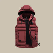 Oscar Hunt | Padded Hooded Bodywarmer