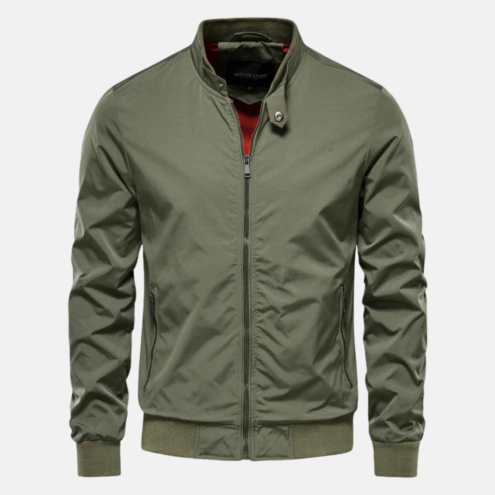 Tobias Grant | Blouson bomber coupe-vent pour homme avec doublure thermique