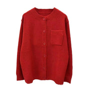 Freya Turner | Round Neck Knitted Cardigan