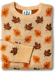 Sylvia Ashdown | Pull en maille jacquard Fair Isle pomme