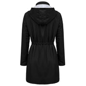 Arabella Scott | Imperméable coupe-vent à capuche avec taille à cordon de serrage