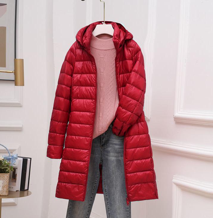 Phoebe Harrison | Veste matelassée à capuche mi-longue