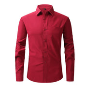 Sebastian Laurent | Chemise habillée classique pour homme | Essentiel Blanc ajusté