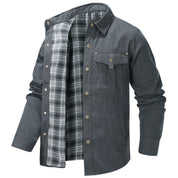 Jack Smith | Plaid-Lined Flannel Shirt Jacket