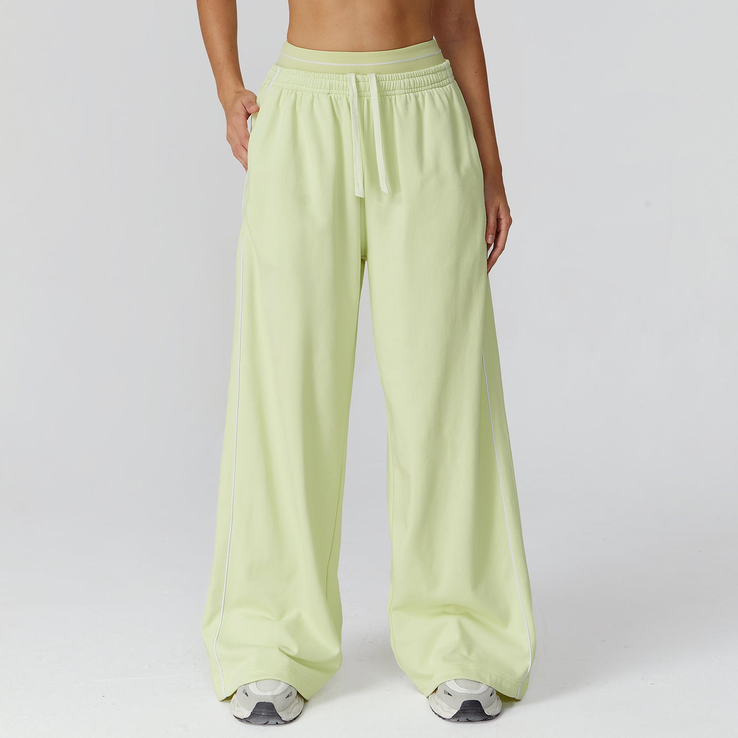 Emma Griffiths | Wide-Leg Track Sweatpants