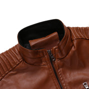 Owen Featherstone | Leather Biker Jacket