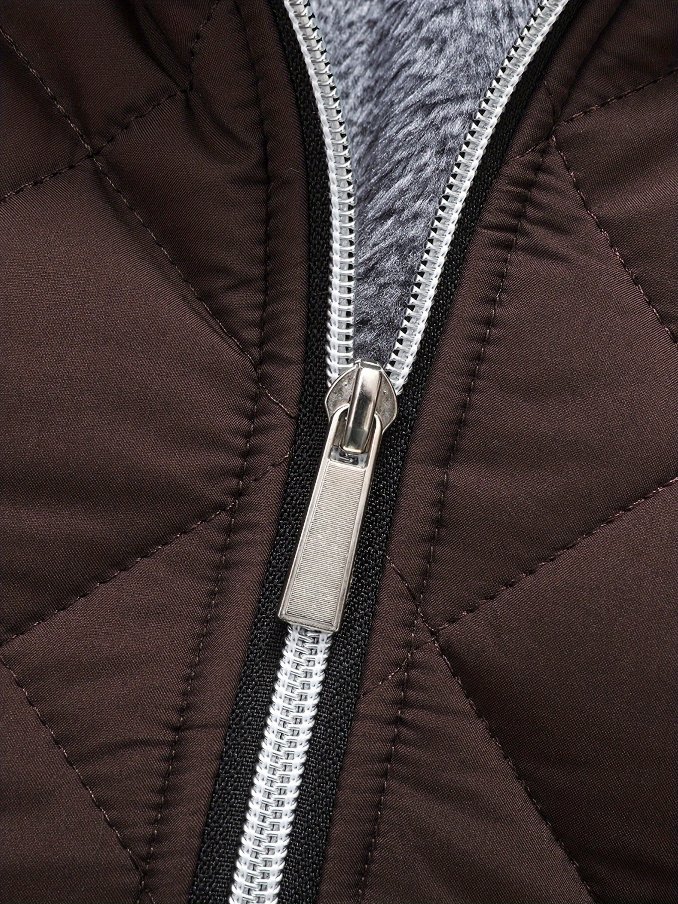 Reuben Walker | Quilted Bomber Jacket with Fleece Lining