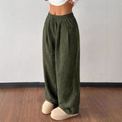 Florence Baker | Corduroy Wide-Leg Pants