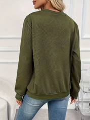 Genevieve Whitmore | Bluza z asymetrycznymi detalami i guzikami