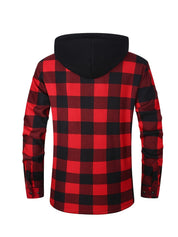 Joseph Braithwaite | Hooded Check Shirt Jacket