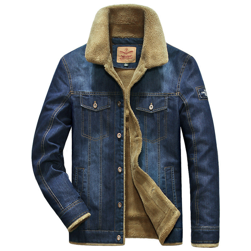 James Walker | Veste en jean doublée sherpa