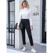 Charlotte Sinclair | Tailored Pinstripe Trousers